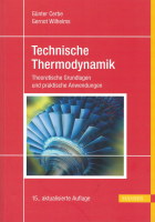 Cover des Buches: Technische Thermodynamik von G&uuml;nter Cerbe und Gernot Wilhelms