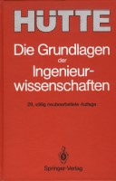 Cover des Buches: H&uuml;tte - Grundlagen der Ingeniuerwissenschaften