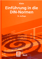 Cover des Buches: Klein: Einf&uuml;hrung in die DIN-Normen