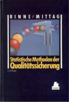 Cover des Buches: Rinne/Mittag:Statistische Methoden der Qualit&auml;tssicherung