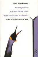 Cover des Buches: Shachtman - Minusgrade - auf der Suche nach dem absoluten Nullpunkt