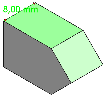 Screenshot des massiven K&ouml;rpers mit ausgew&auml;hlten Au&szlig;enfl&auml;chen