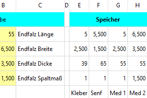 Screenshot Ma&szlig;e f&uuml;r andere Tuben