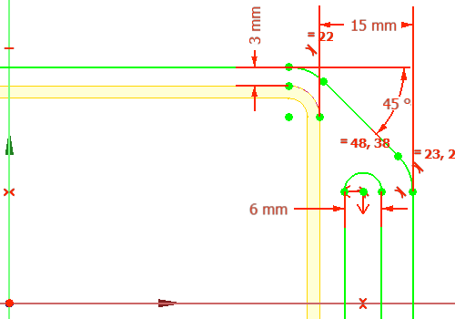 Skizze Screenshot der Skizze