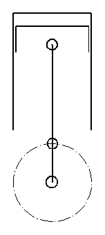 animierter Kurbeltrieb